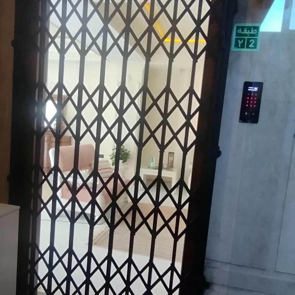 عکس درب حفاظ آکاردئونی