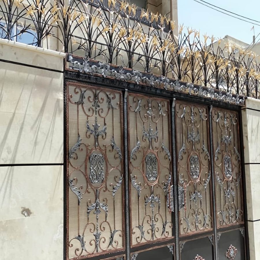 نرده فلزی امنیتی