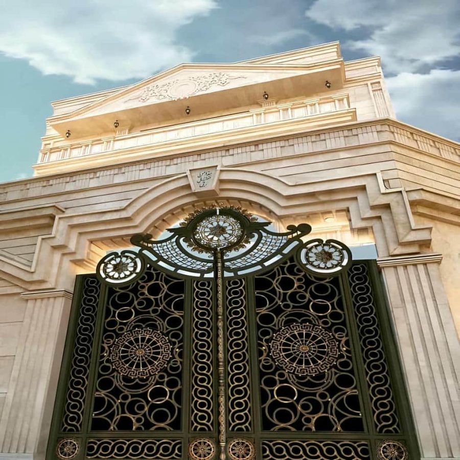 فروش درب فلزی حیاط ویلایی