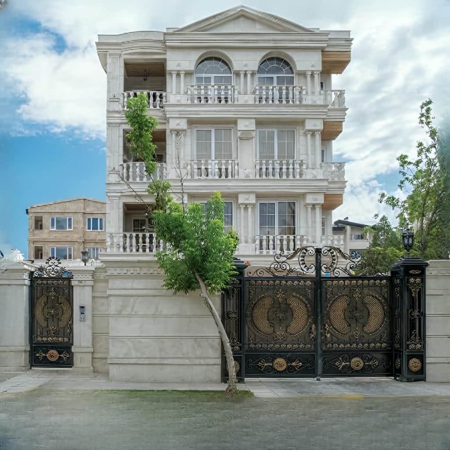 نصب درب مدل ارکیده
