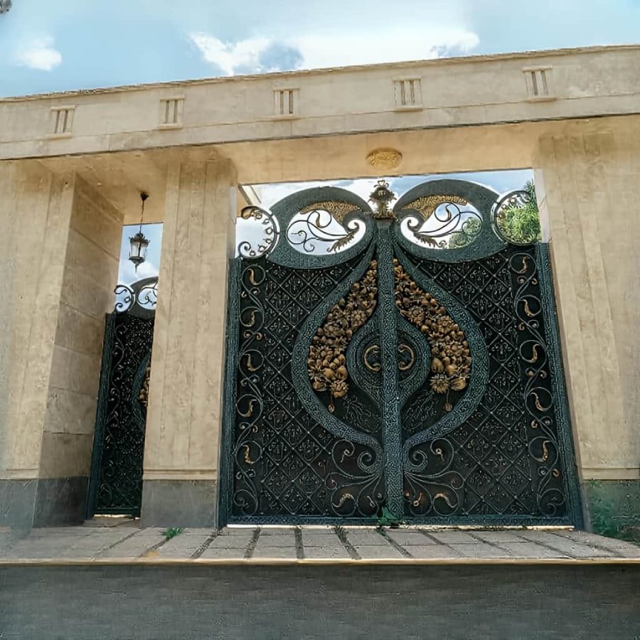 فروش درب مدل دسته گل کلاسیک