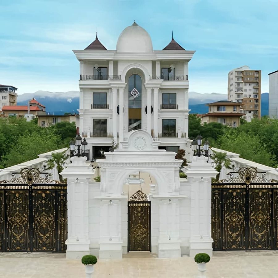 نصب درب مدل سنس ویلایی