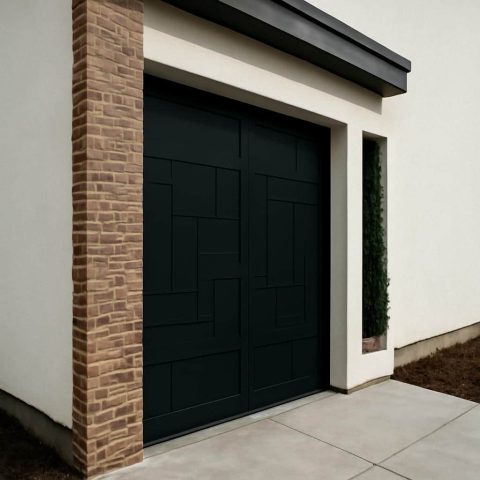 درب مدرن دیلایت مستطیل فلزی ویلایی