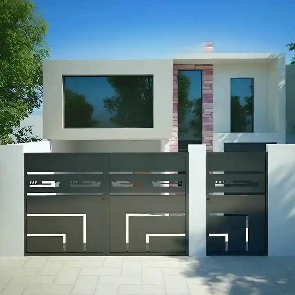 نصب درب مدرن یونیک ریلی