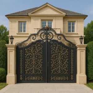 درب مدل میخک فرفورژه ویلایی
