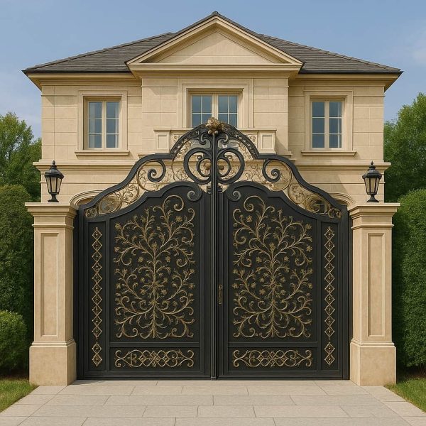 درب مدل میخک فرفورژه ویلایی
