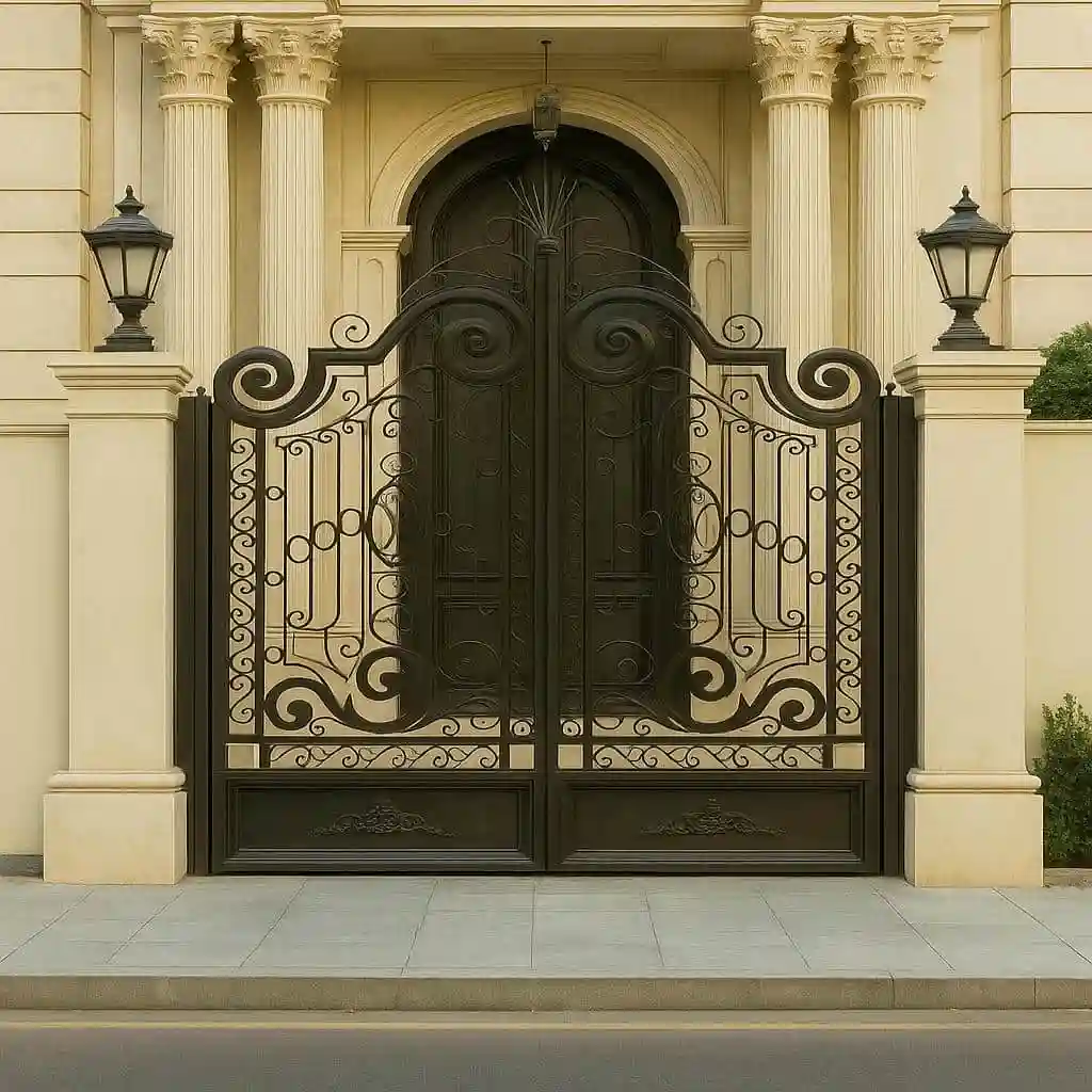 قیمت درب مدل نگین فلزی