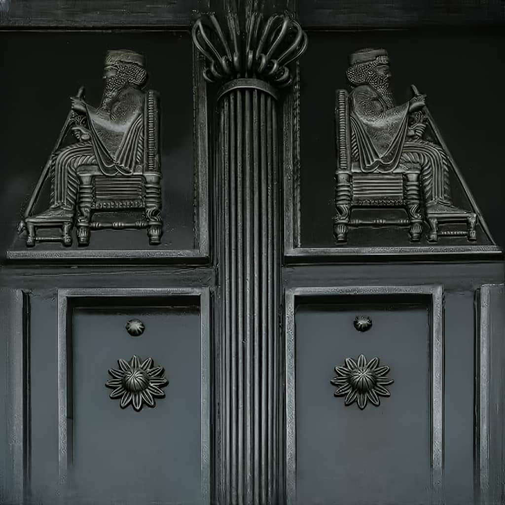 کارخانه درب مدل هخامنشی فلزی