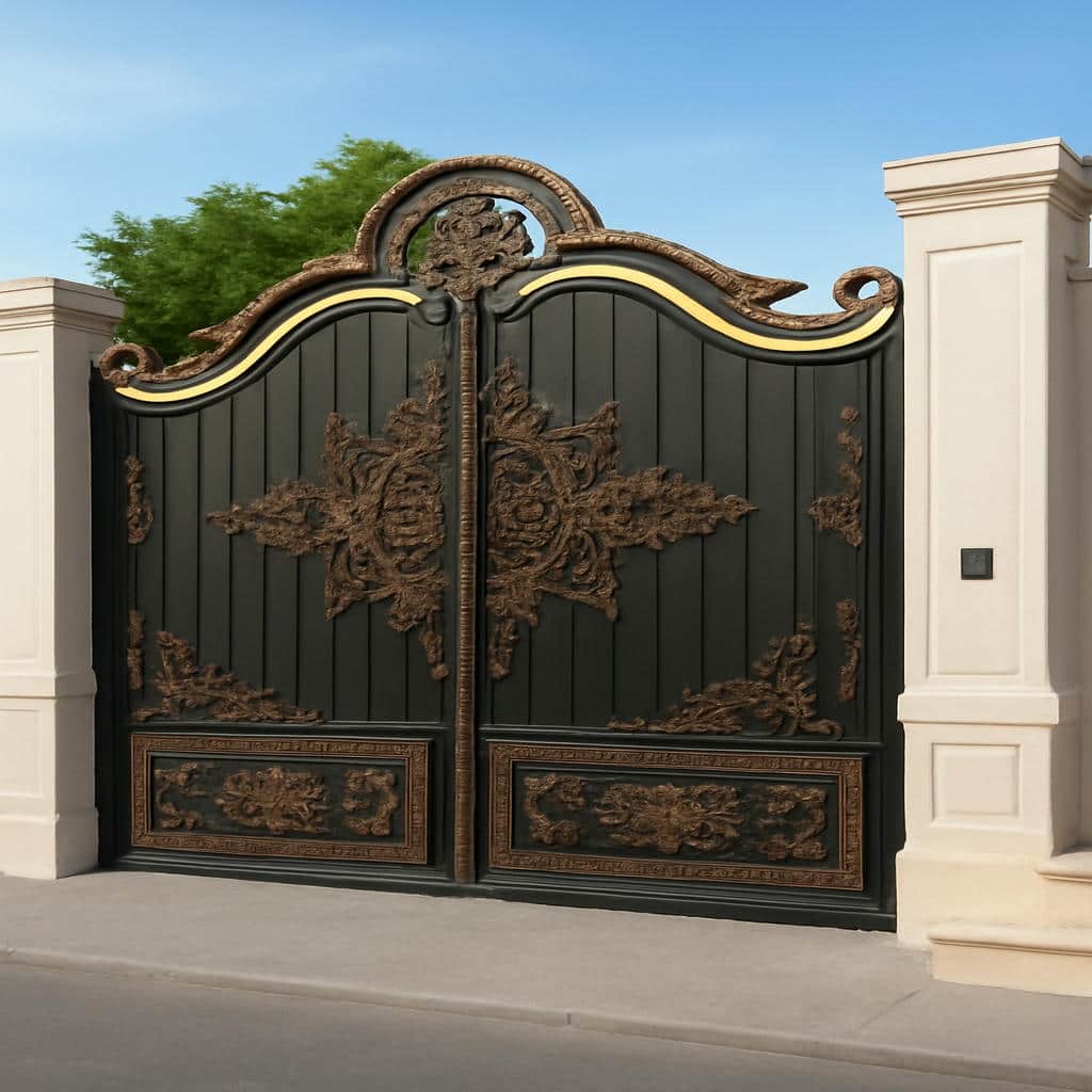 درب مدل گل آرا نفررو