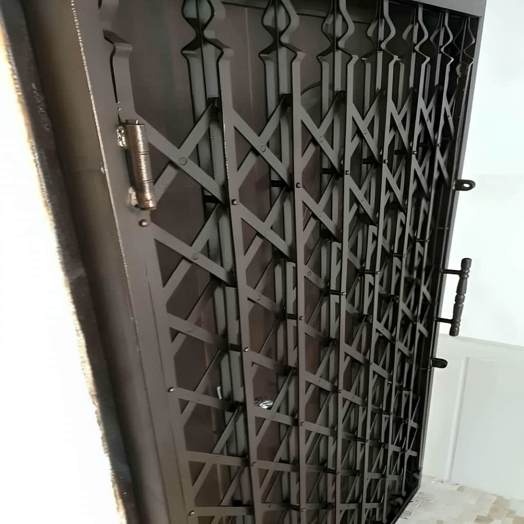 خرید درب آکاردئونی دو گل در گرگان