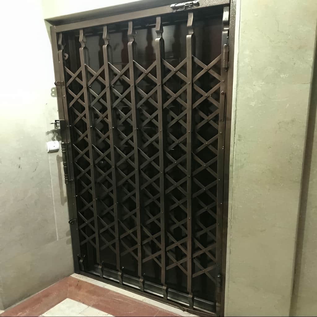 فروش درب آکاردئونی تمام گل در اهواز