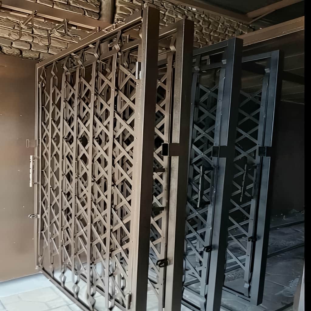 فروش درب آکاردئونی تمام گل در سنندج