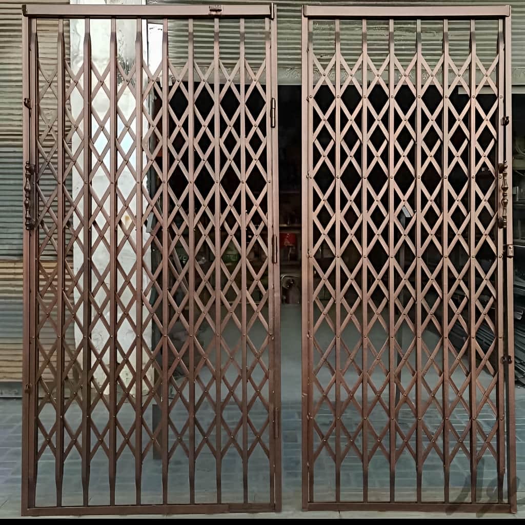 خرید درب آکاردئونی دو گل در کرج