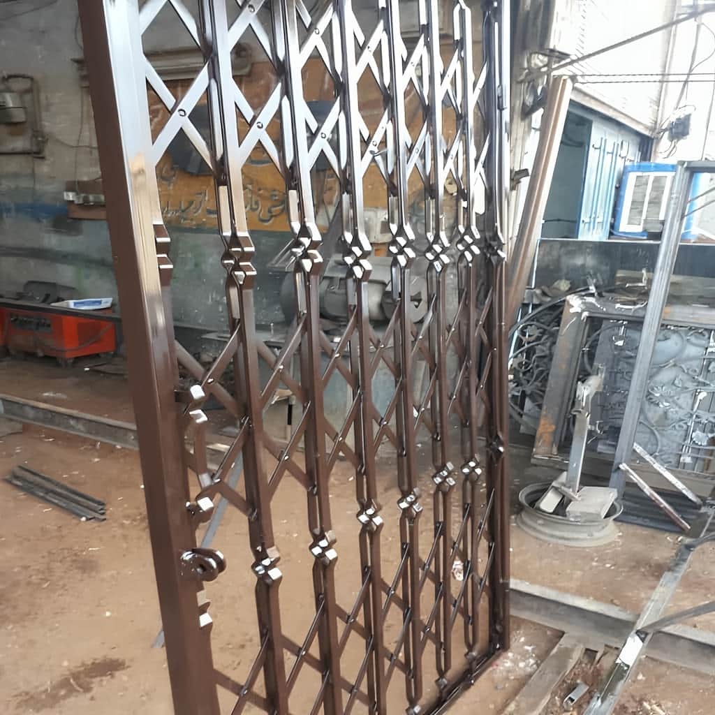خرید درب آکاردئونی سه گل در رفسنجان