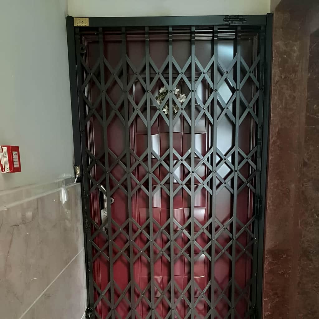 قیمت درب آکاردئونی چهار گل در رفسنجان