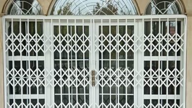 درب آکاردئونی در اهواز