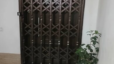درب آکاردئونی در سنندج