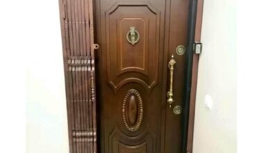 درب آکاردئونی در کیش