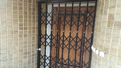 درب آکاردئونی در لواسان