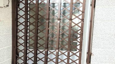 درب آکاردئونی در کرج
