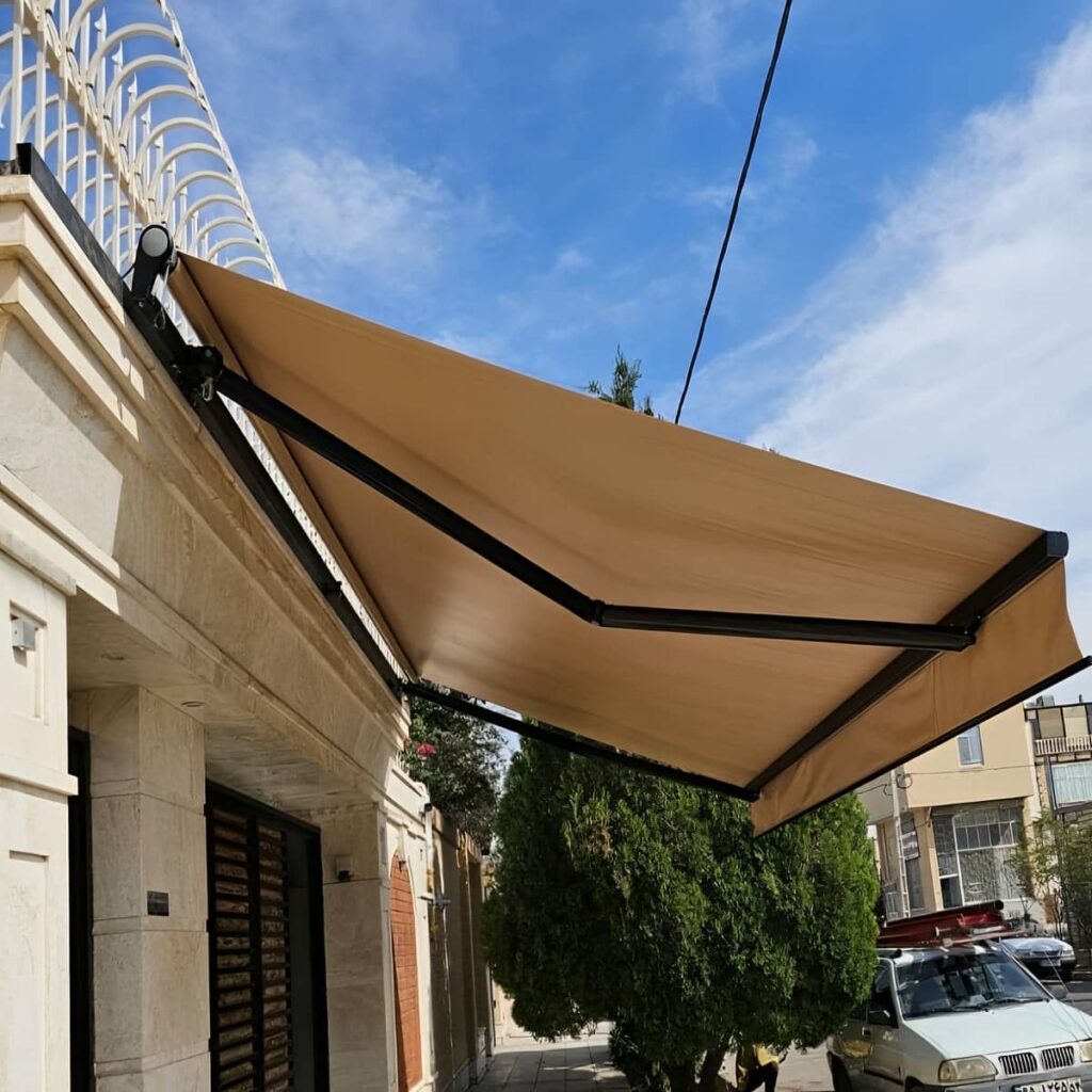 فروش سایبان برقی اتوماتیک تراس در شیراز