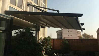 سایبان برقی اتوماتیک در ساوه