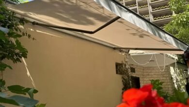 سایبان برقی اتوماتیک در شهرکرد