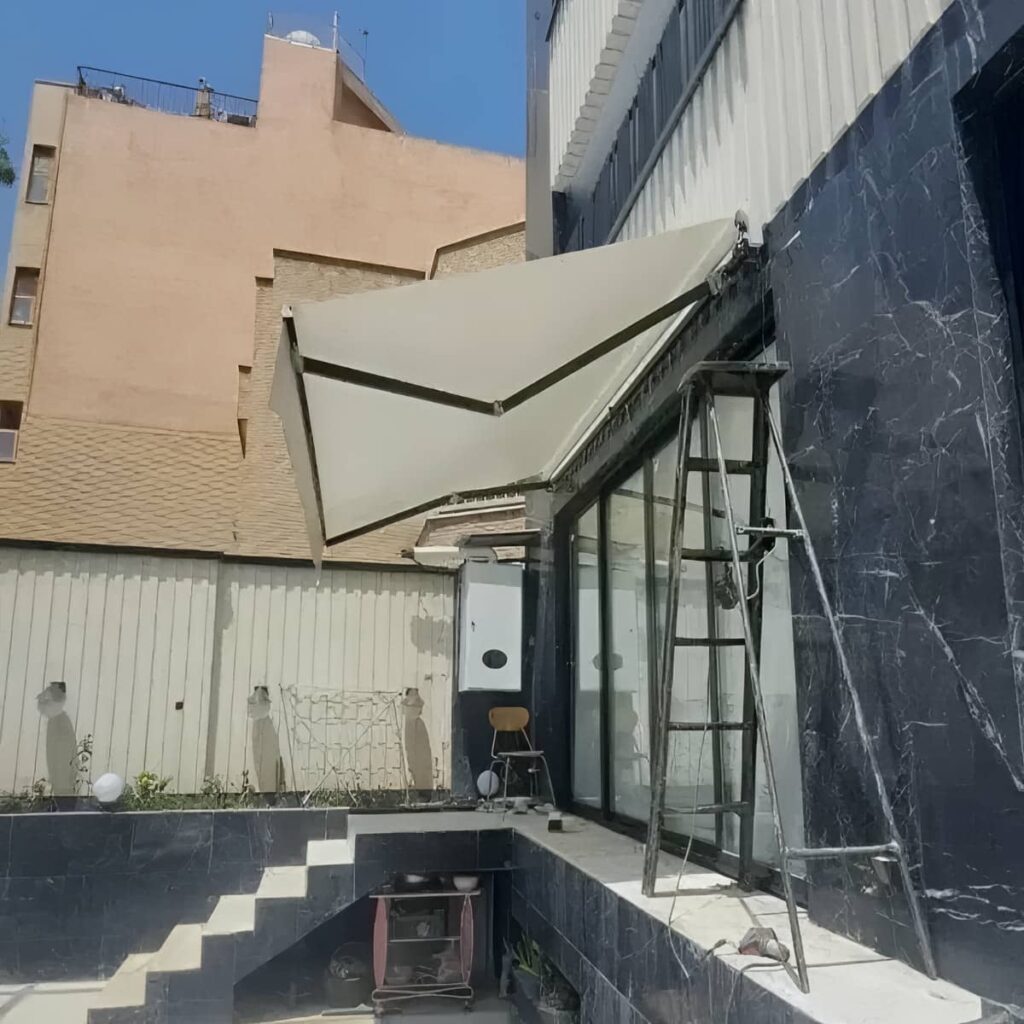 خرید سایبان برقی اتوماتیک بازویی در تهران