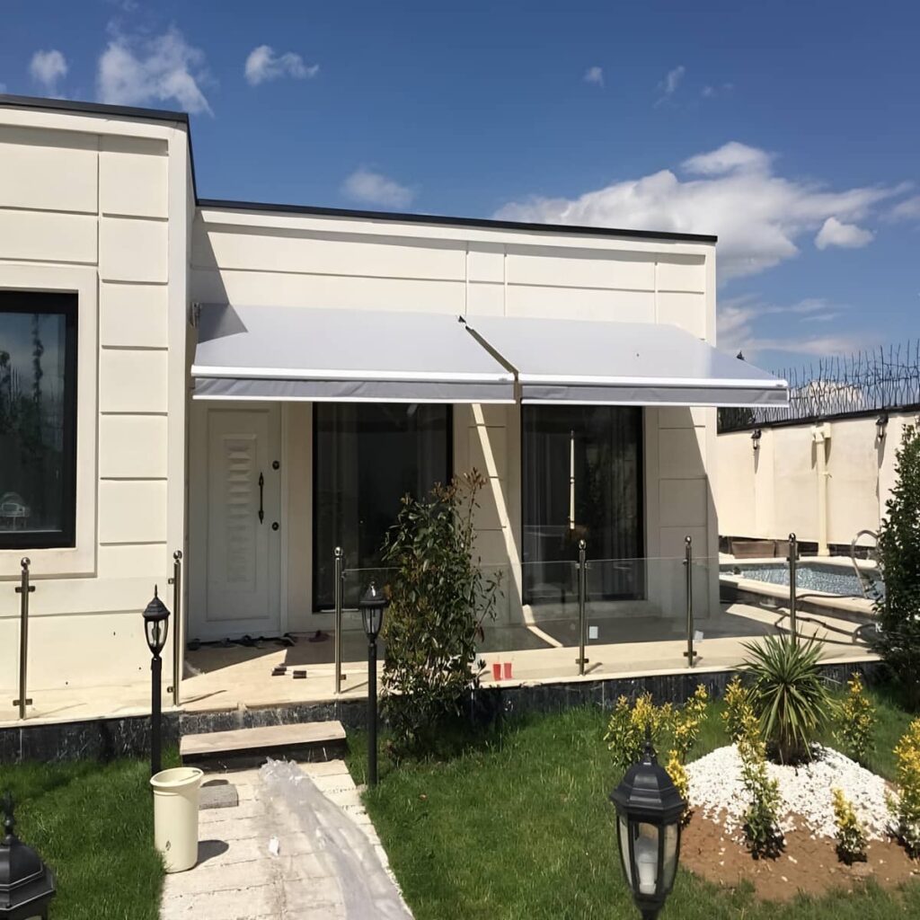 فروش سایبان برقی اتوماتیک پارکینگ در استان گیلان