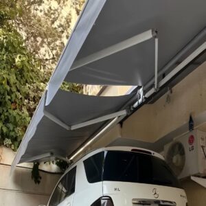 سایبان برقی اتوماتیک در بندر دیلم