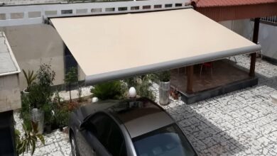 سایبان برقی اتوماتیک در خرم آباد