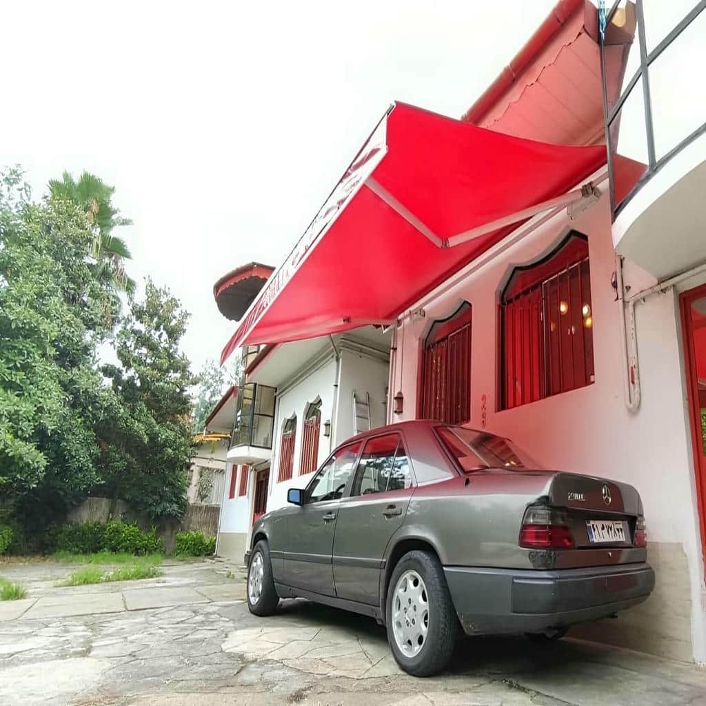 فروش سایبان برقی اتوماتیک پارکینگ در کرمان