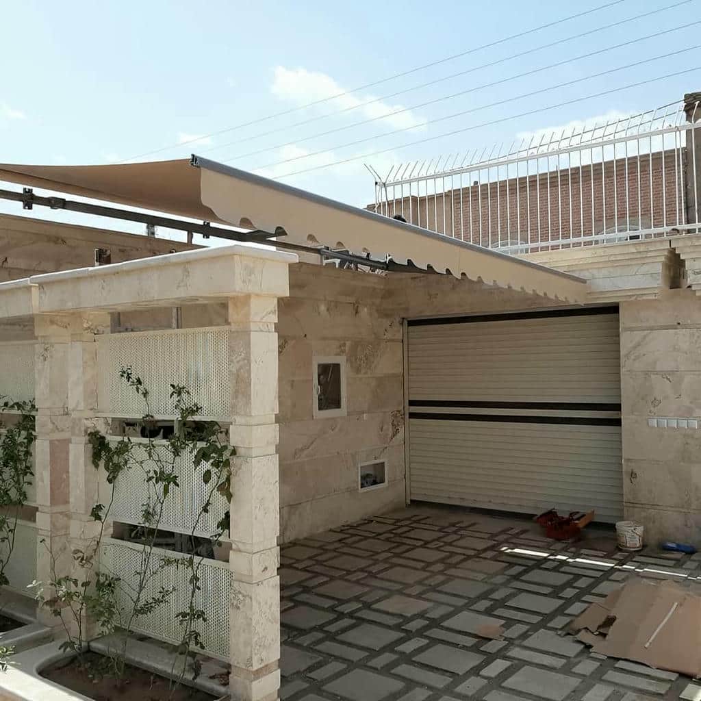 فروش سایبان برقی اتوماتیک تراس در سنندج