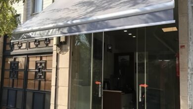 سایبان برقی اتوماتیک در نسیم شهر