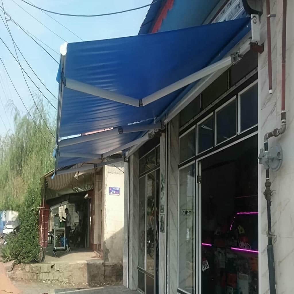خرید سایبان برقی اتوماتیک بازویی در سمنان