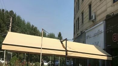 سایبان برقی اتوماتیک در قزوین
