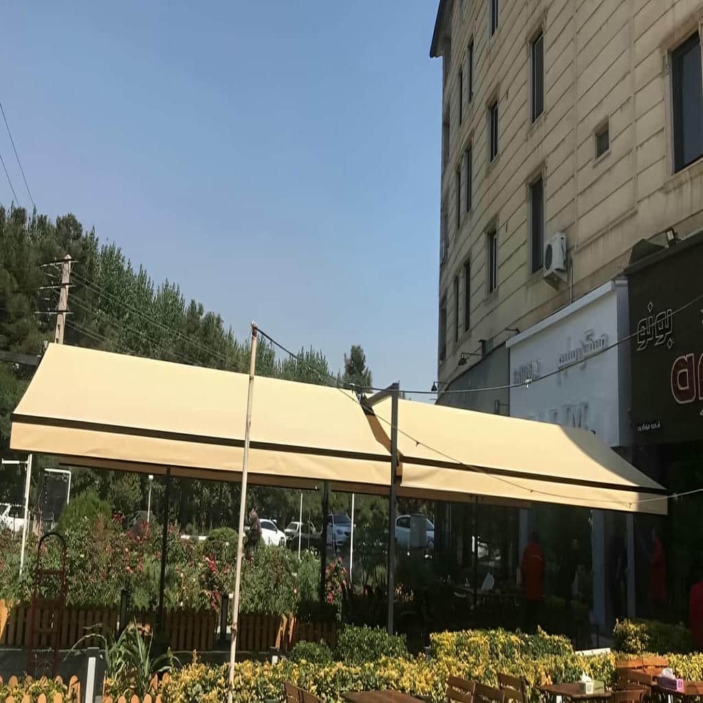 سایبان برقی اتوماتیک در قزوین