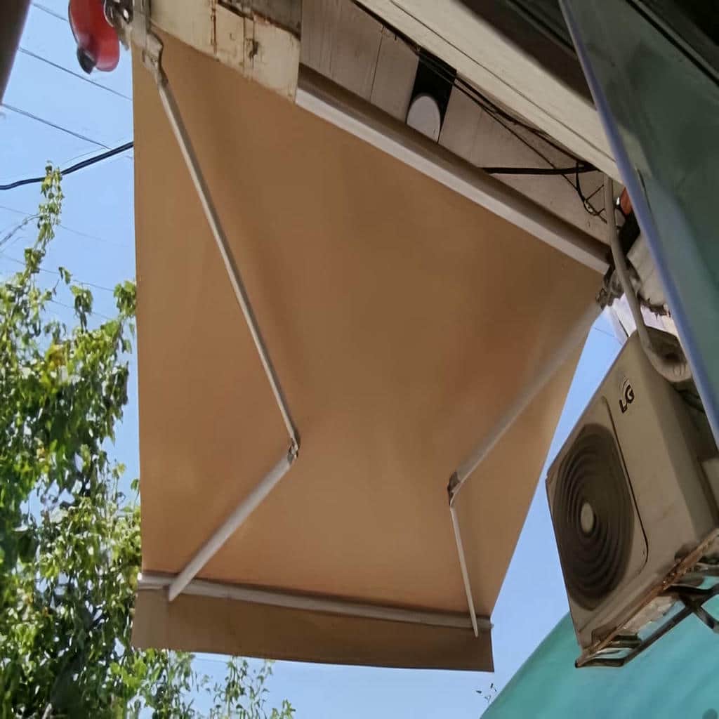 خرید سایبان برقی اتوماتیک بازویی در دماوند
