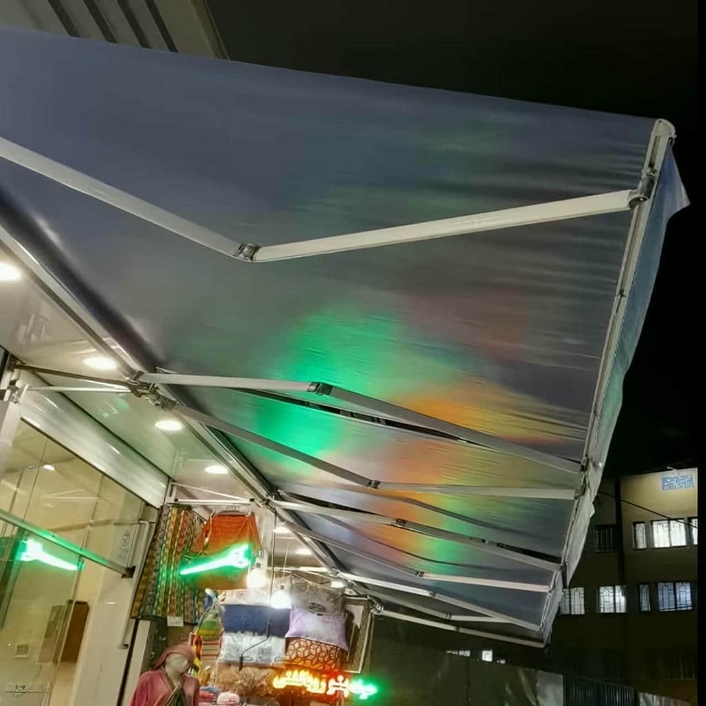 خرید سایبان برقی اتوماتیک بازویی در چالوس