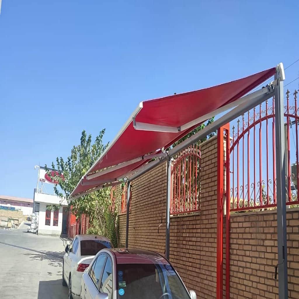 نصب سایبان برقی اتوماتیک ضد UV در شهرکرد