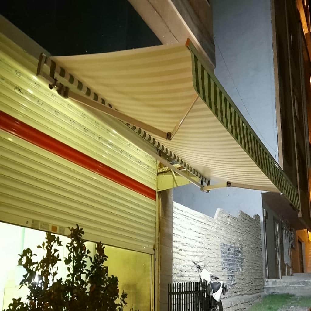 خرید سایبان برقی اتوماتیک بازویی در آبسرد