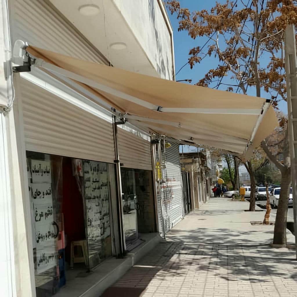 خرید سایبان برقی اتوماتیک بازویی در ارومیه