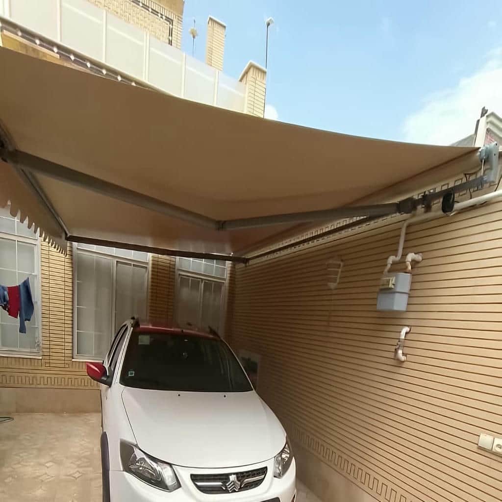 خرید سایبان برقی اتوماتیک بازویی در نسیم شهر