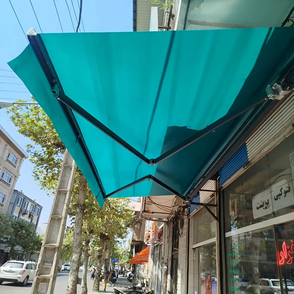 خرید سایبان برقی اتوماتیک بازویی در رشت