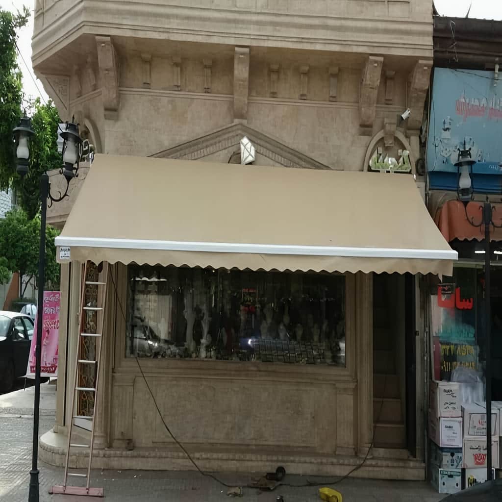 خرید سایبان برقی اتوماتیک بازویی در قزوین