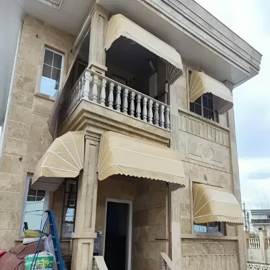 نصب سایبان برقی اتوماتیک ضد UV در شهریار