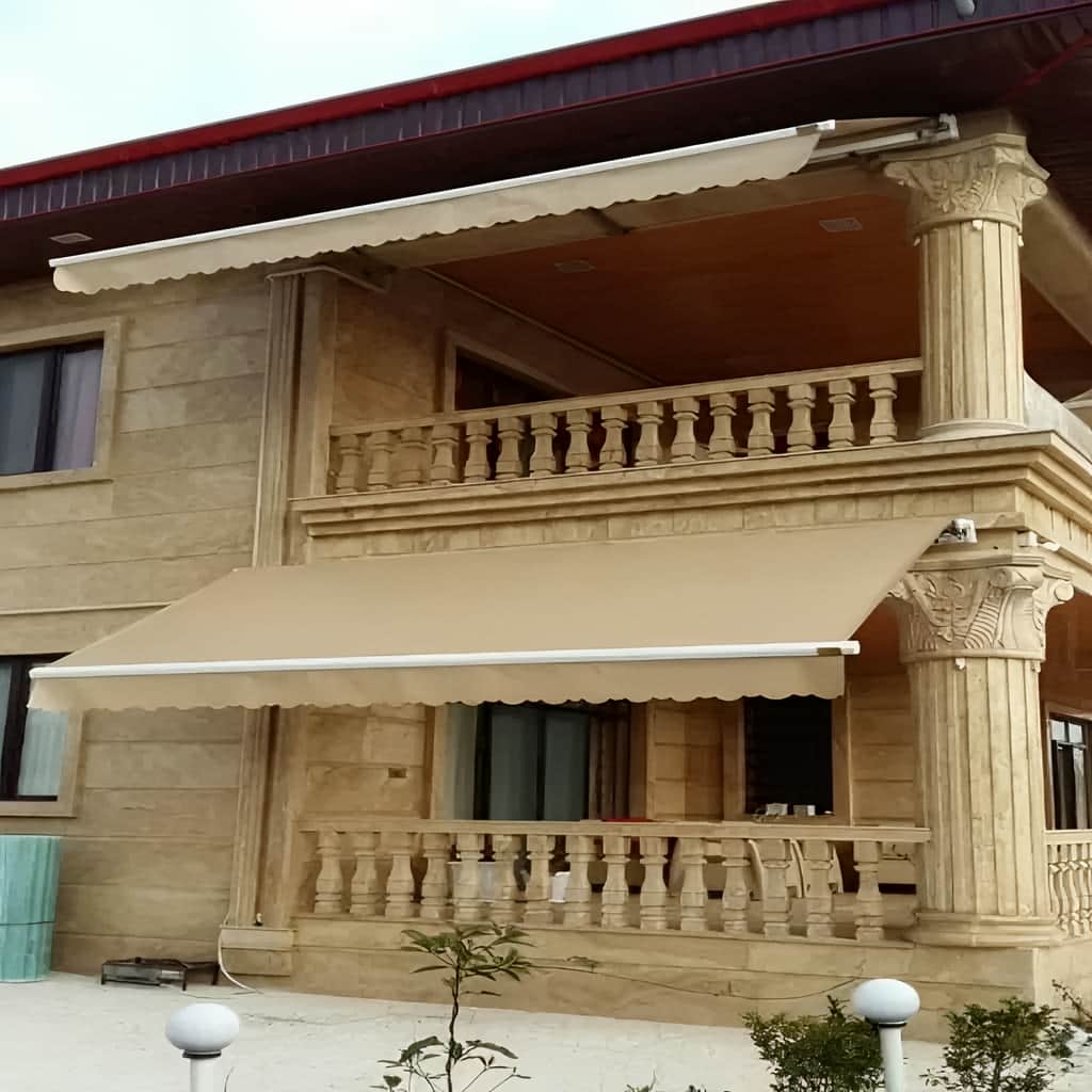 قیمت سایبان برقی اتوماتیک بالکن در نوشهر