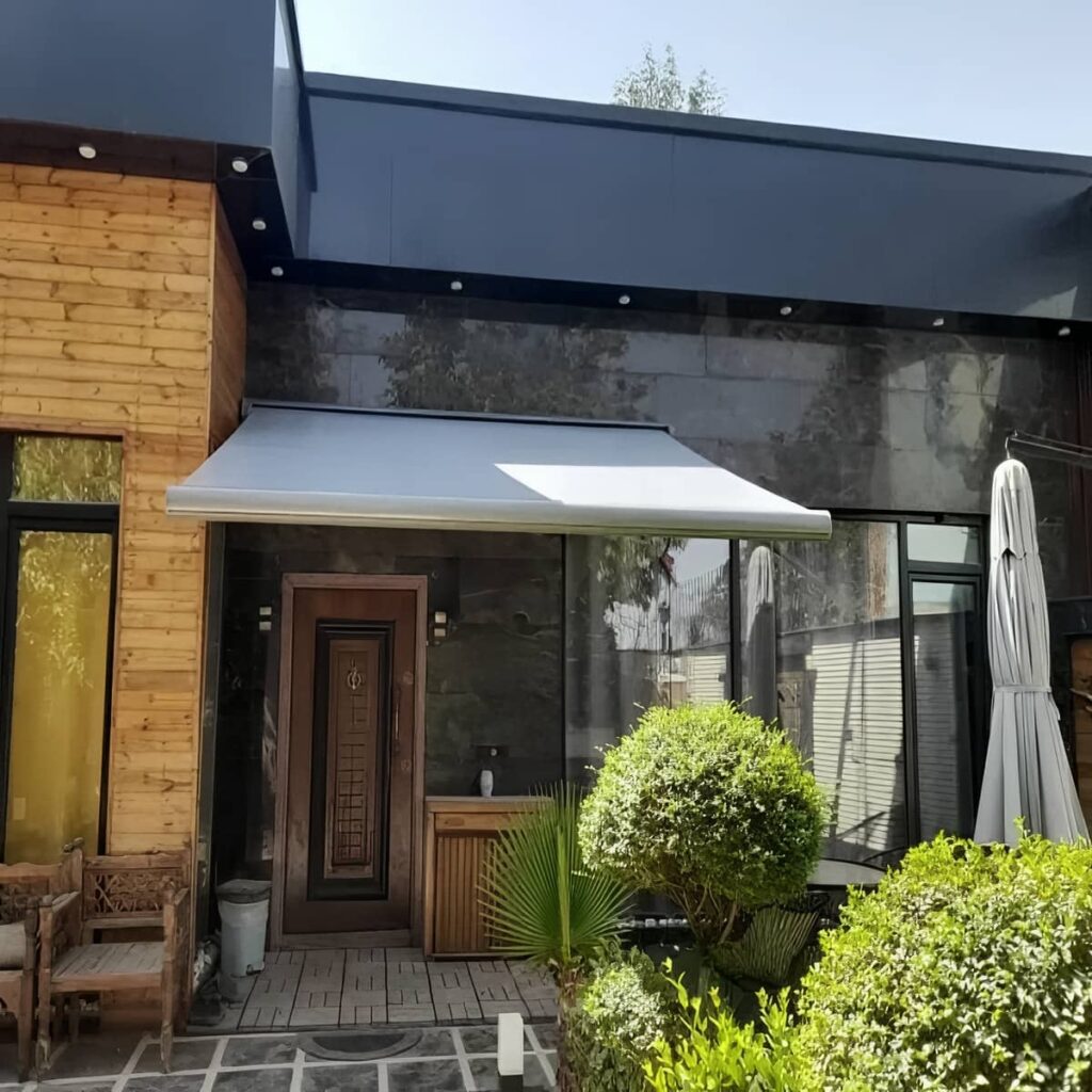خرید سایبان برقی اتوماتیک بازویی در کیش