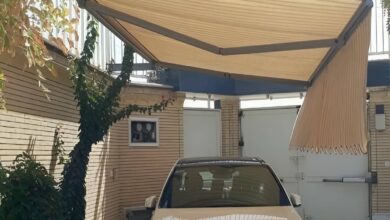 سایبان برقی اتوماتیک در رامسر
