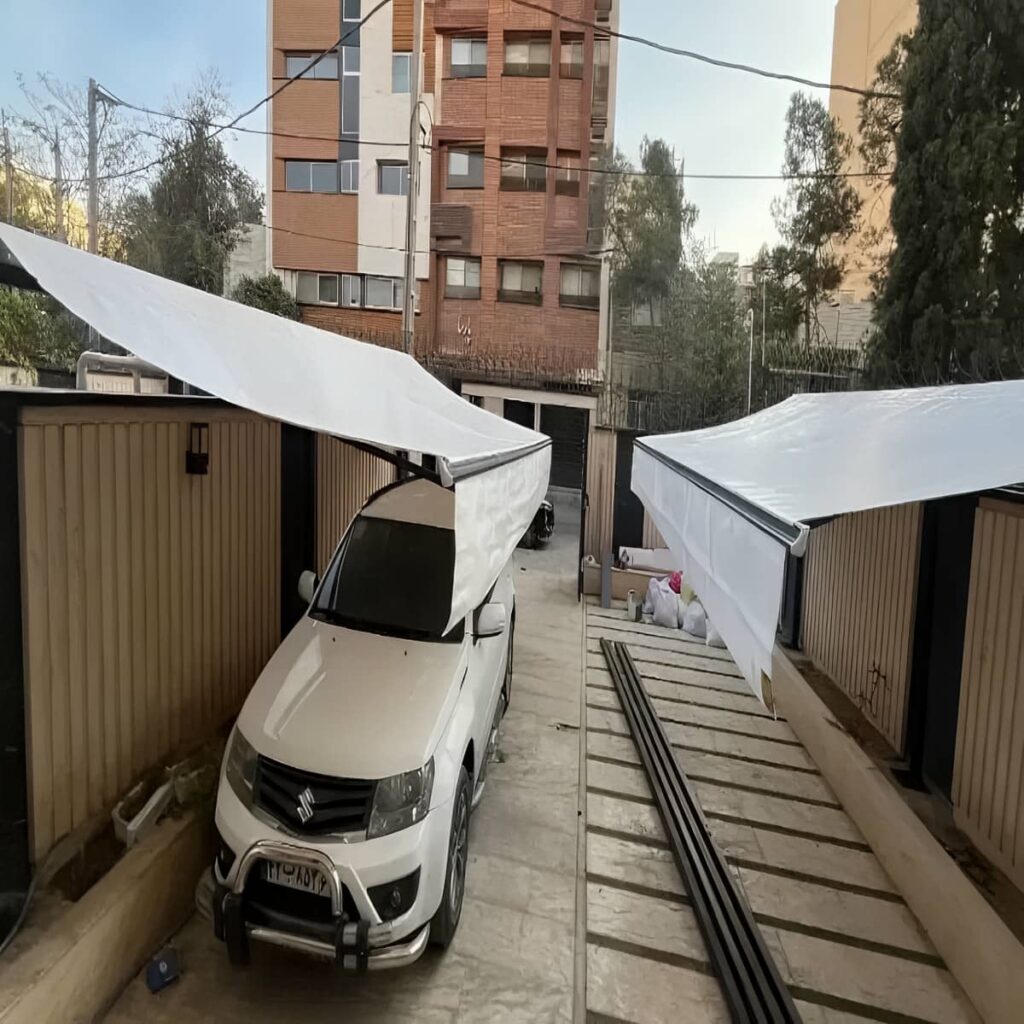 خرید سایبان برقی اتوماتیک بازویی در کمال شهر